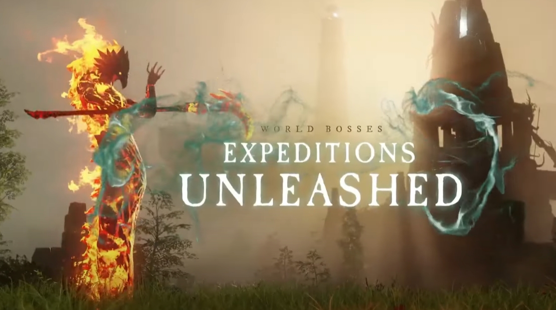 new world aeternum bosses expeditions unleashed event